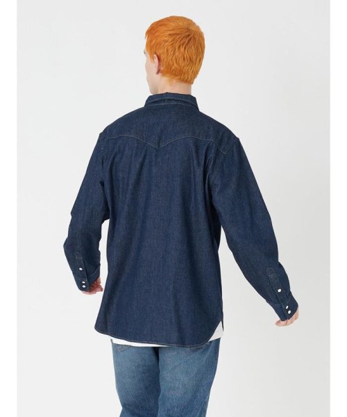 Levi's(リーバイス)/RED TAB PREMIUM LEVIS 54 ロングホーンシャツ ダークインディゴ RINSE/img02