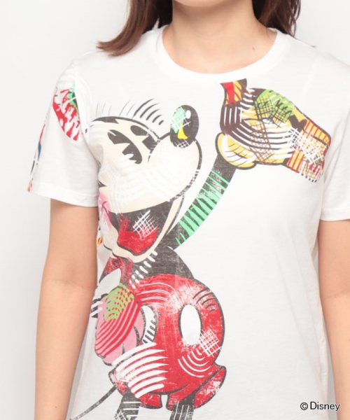 Desigual(デシグアル)/ミッキーマウス アーティTシャツ/img03