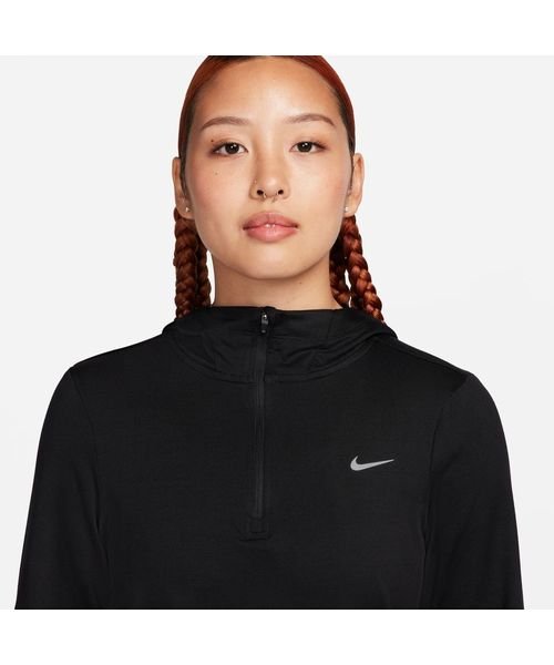 NIKE(NIKE)/ナイキ ウィメンズ スイフト エレメント DF UV L/S フーディ/img03