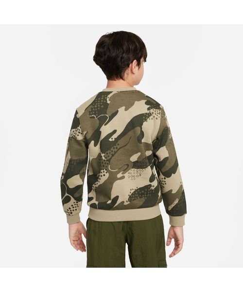 NIKE(NIKE)/K CLUB FLC HBR CREW CAMO/img02