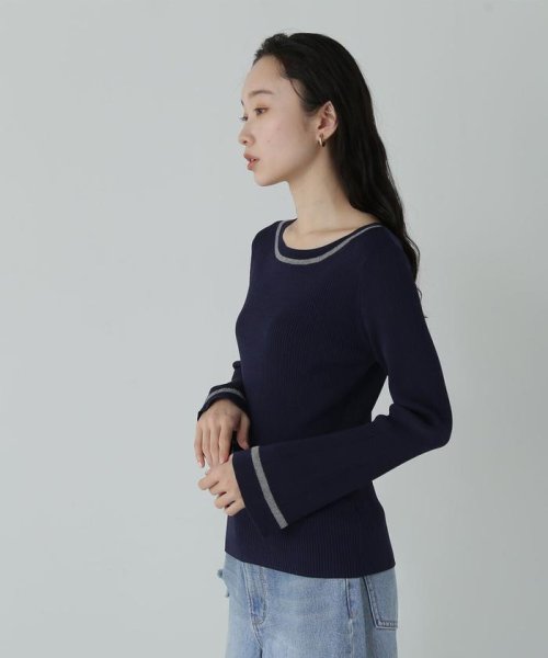 シアーラインフレアカフスニット 人気・おすすめ｜使いやすい・旅行におすすめ 品質保証 全国発送 在庫限り