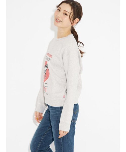 Levi's(リーバイス)/クルーネック スウェットシャツ グレー HEATHER GRAY/img01