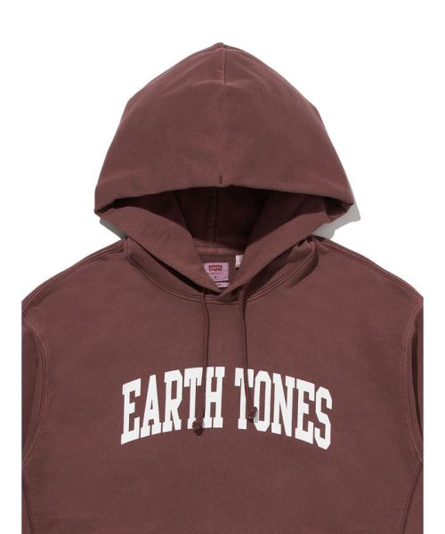 Levi's(リーバイス)/オーセンティック グラフィック フーディー レッド EARTH TONES/img05