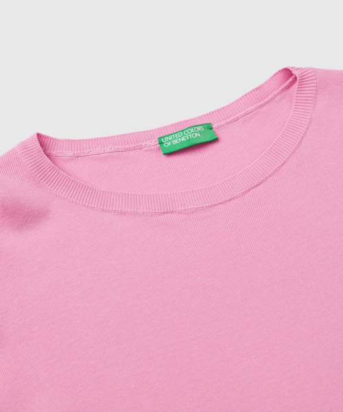 BENETTON (women)(ベネトン（レディース）)/コットン100％無地クルーネック長袖ニットセーターA/img46