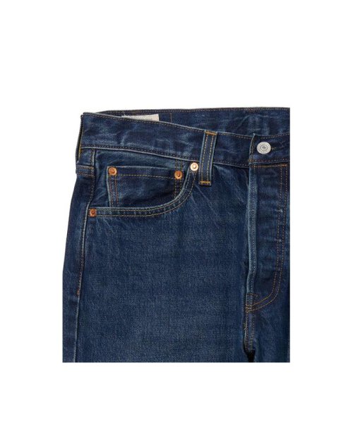501(R) ジーンズ ダークインディゴ BLAST OF BLUE SELVE 《追加》サイドカーブクラッシュデニム E1591913345(12155円)