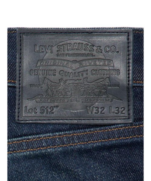 Levi's(リーバイス)/MADE IN JAPAN 512（TM） スリムテーパードジーンズ ミディアムインディゴ SHINKAI/img08