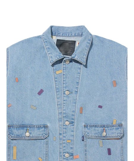 MADE IN JAPAN ユーティリティトラッカージャケット ミディアムインディゴ KARACHIPPU ジャパン