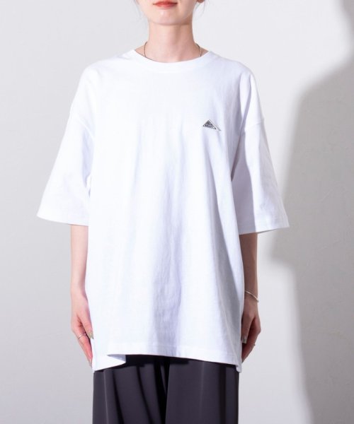 GLOSTER(GLOSTER)/【限定展開】【KELTY×GLOSTER】別注 バックタイポロゴプリントTシャツ ワンポイントワッペン/img32