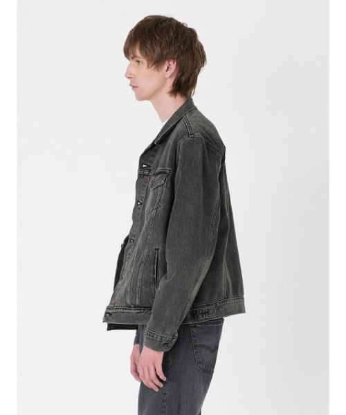 トラッカージャケット ブラック ROUND MIDNIGHT 