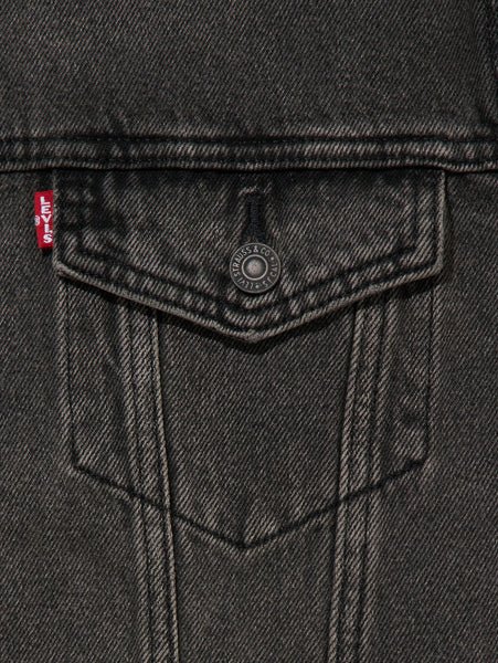 トラッカージャケット ブラック ROUND MIDNIGHT 