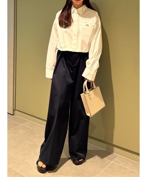 【pierre cardin】タックワイドチノパンツ cardin 予めご了承ください