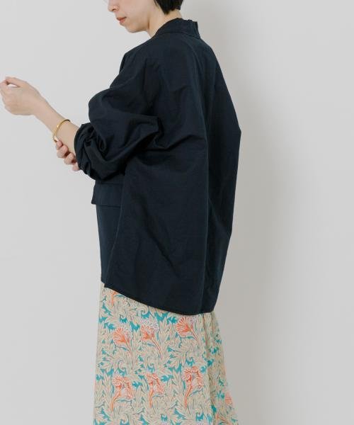 TICCA　コットンリネンシャツジャケット 