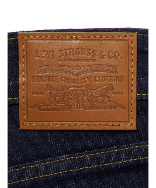 Levi's(リーバイス)/725（TM） ハイウエスト ブーツカット ダークインディゴ BLUE WAVE RINSE/img12