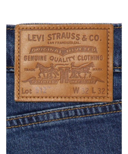 Levi's(リーバイス)/512（TM） スリムテーパードジーンズ ダークインディゴ THE BANDS BACK/img12