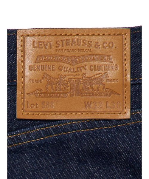 Levi's(リーバイス)/568（TM） STAY LOOSE ダークインディゴ BIG CAP/img12