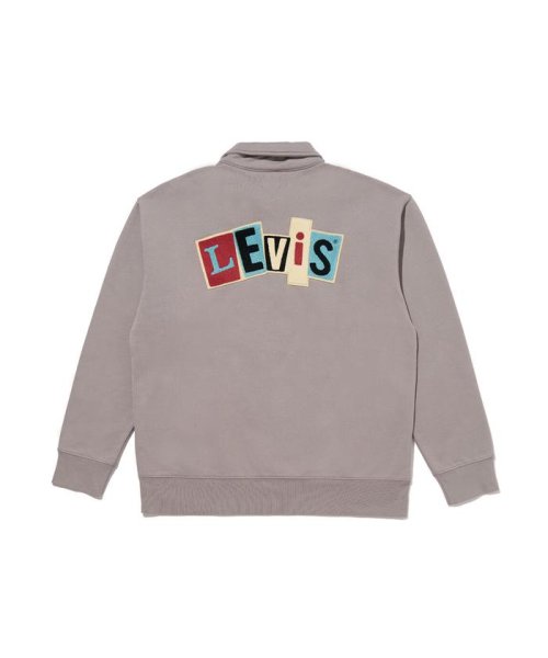 Levi's(リーバイス)/LEVI'S(R) SKATE ハーフジップシャツ グレー SILVER FOX/img06