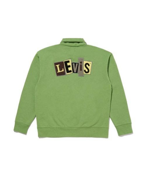 Levi's(リーバイス)/LEVI'S(R) SKATE ハーフジップシャツ グリーン JADE GREEN/img04