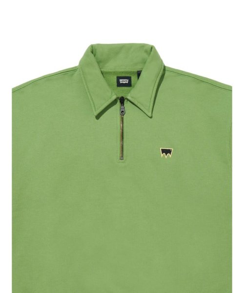 Levi's(リーバイス)/LEVI'S(R) SKATE ハーフジップシャツ グリーン JADE GREEN/img05