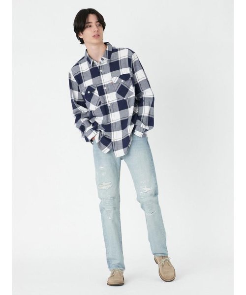 Levi's(リーバイス)/リラックスフィット ウエスタンシャツ ブルー GOUGH PLAID/img12