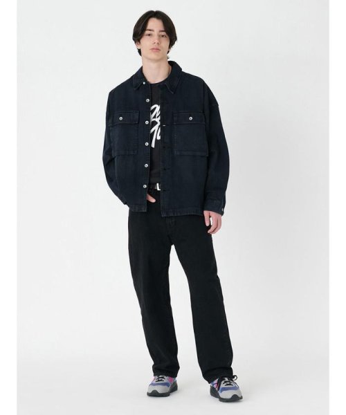 Levi's(リーバイス)/メカニック オーバーシャツ ブラック WES BLUE BLACK/img11