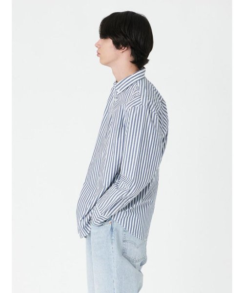 Levi's(リーバイス)/AUTHENTIC ボタンダウンシャツ ブルー DEAN STRIPE/img01
