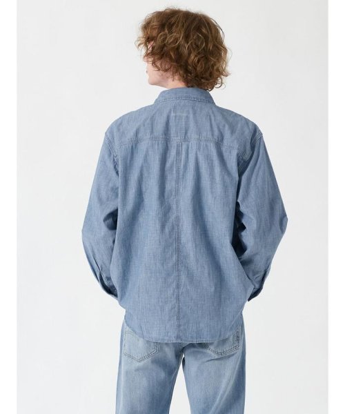 Levi's(リーバイス)/ワーカーシャツ ブルー LINDE CHAMBRAY/img02