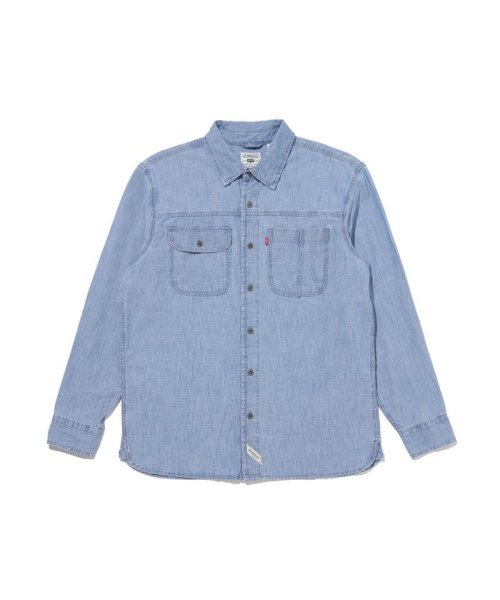 Levi's(リーバイス)/ワーカーシャツ ブルー LINDE CHAMBRAY/img03