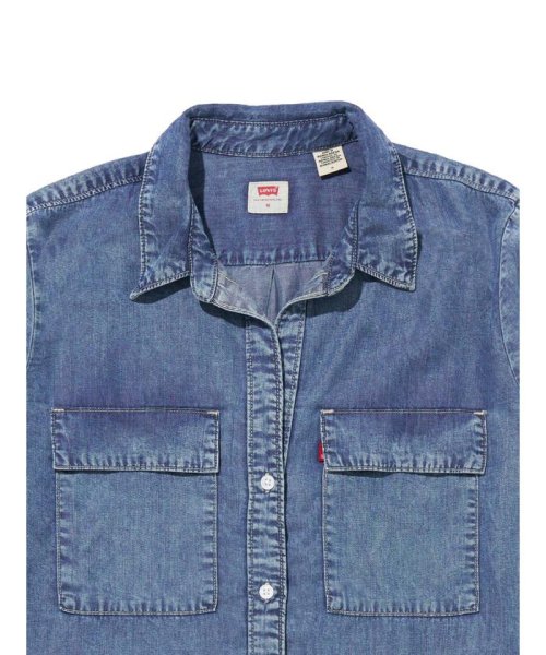 Levi's(リーバイス)/ユーティリティシャツ インディゴ IN PATCHES/img05