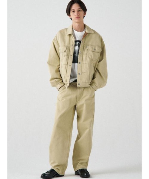 Levi's(リーバイス)/SILVERTAB（TM） バギーカーペンター ベージュ CATEGORY IS BEA/img09