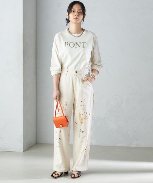 【SHIPS別注】WHITE FIELD:〈洗濯機可能〉ペインター パンツ WHITE FIELD L1236880756(9510円)