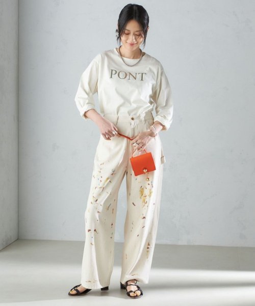 【SHIPS別注】WHITE FIELD:〈洗濯機可能〉ペインター パンツ WHITE FIELD L1236880756(9510円)