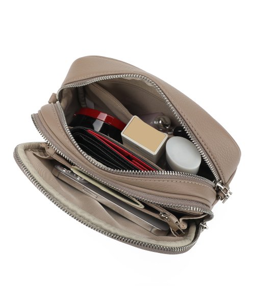 UNGRID bag(アングリッド　バッグ)/お財布ショルダーバッグ 多機能ポシェット　パスポートケース　スマホ入れ/img02