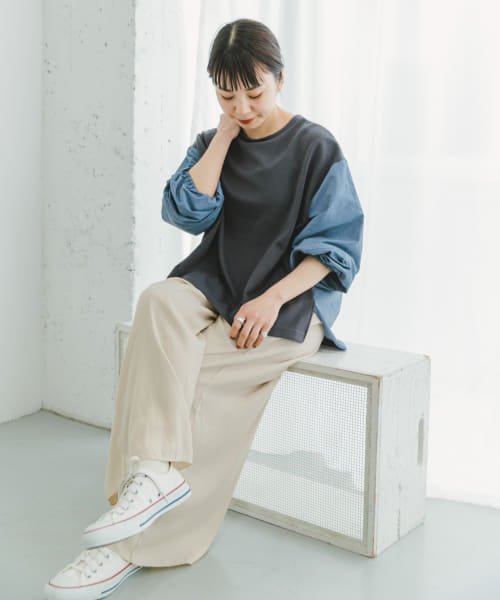 ITEMS URBANRESEARCH(アイテムズ アーバンリサーチ（レディース）)/ナイロンドッキングプルオーバー/img11