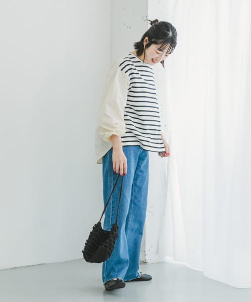 ITEMS URBANRESEARCH(アイテムズ アーバンリサーチ（レディース）)/ナイロンドッキングプルオーバー/img16