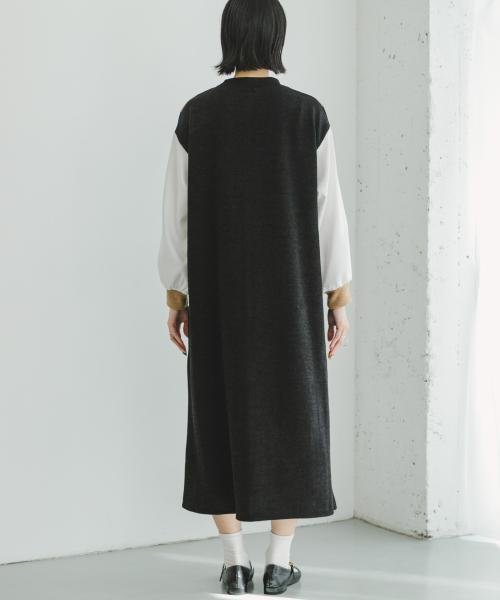 ITEMS URBANRESEARCH(アイテムズ アーバンリサーチ（レディース）)/ハイショクパイピングワンピース/img17