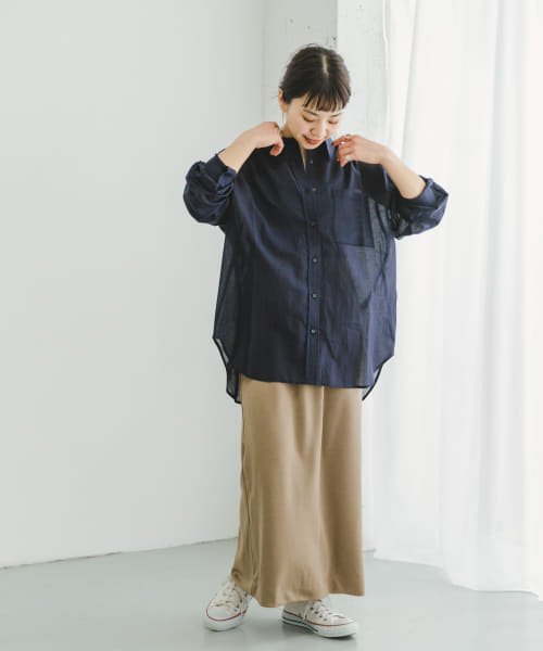 ITEMS URBANRESEARCH(アイテムズ アーバンリサーチ（レディース）)/コットンリネンビッグシャツ/img27