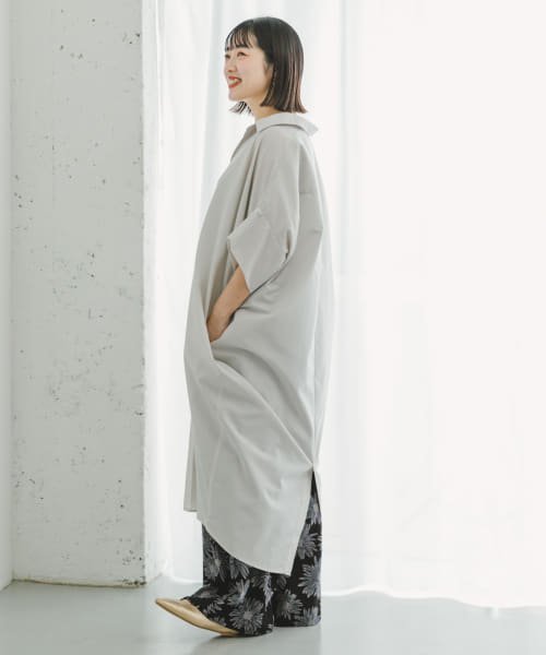 ITEMS URBANRESEARCH(アイテムズ アーバンリサーチ（レディース）)/ドルマンシャツワンピース/img11