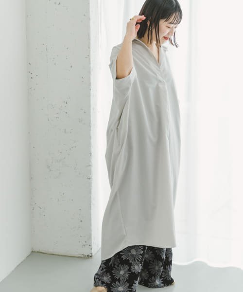 ITEMS URBANRESEARCH(アイテムズ アーバンリサーチ（レディース）)/ドルマンシャツワンピース/img14