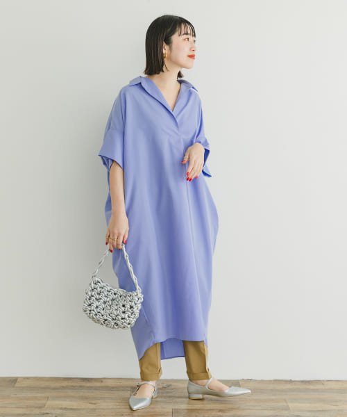 ITEMS URBANRESEARCH(アイテムズ アーバンリサーチ（レディース）)/ドルマンシャツワンピース/img26