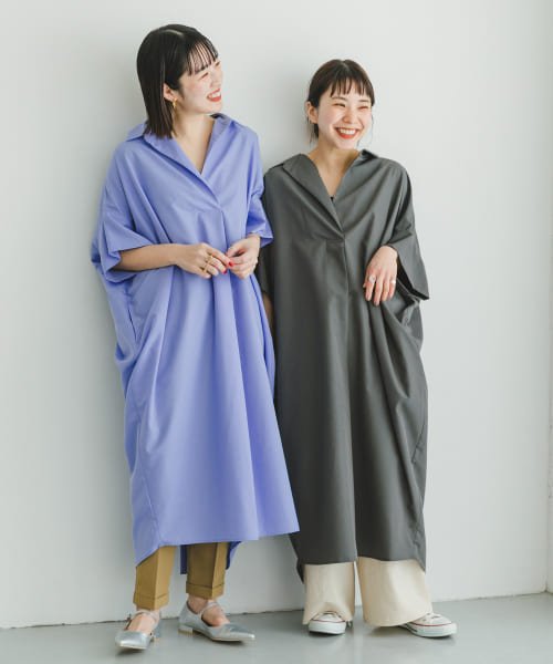 ITEMS URBANRESEARCH(アイテムズ アーバンリサーチ（レディース）)/ドルマンシャツワンピース/img34