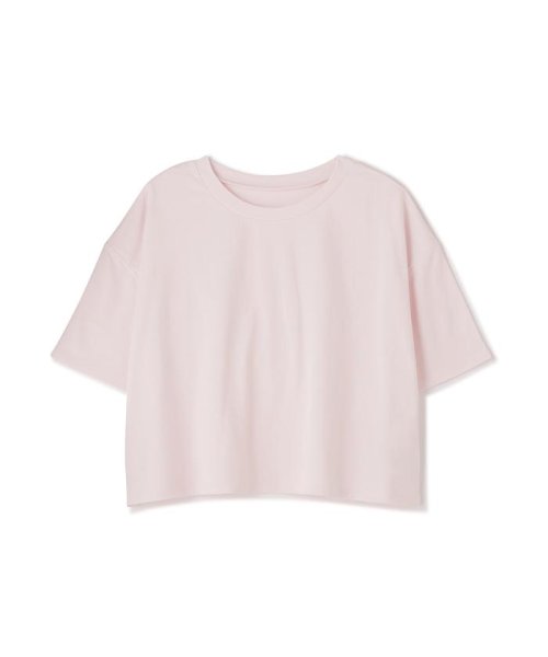 NATURAL BEAUTY BASIC(ナチュラルビューティーベーシック)/バックエンボスクロップドTシャツ/img16