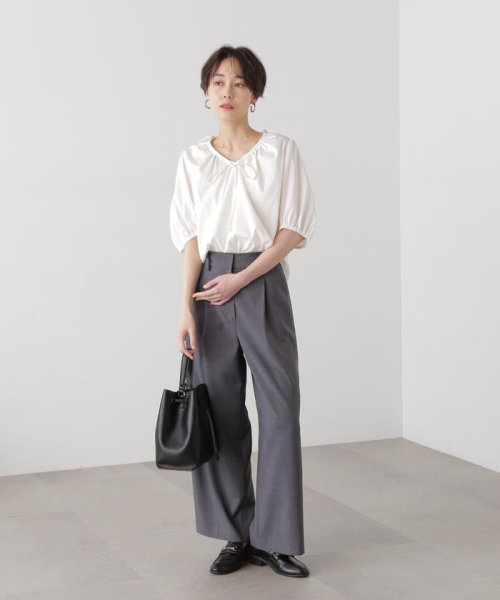 N Natural Beauty Basic(エヌナチュラルビューティベーシック)/ドライタッチワイドパンツ《S Size Line》/img04