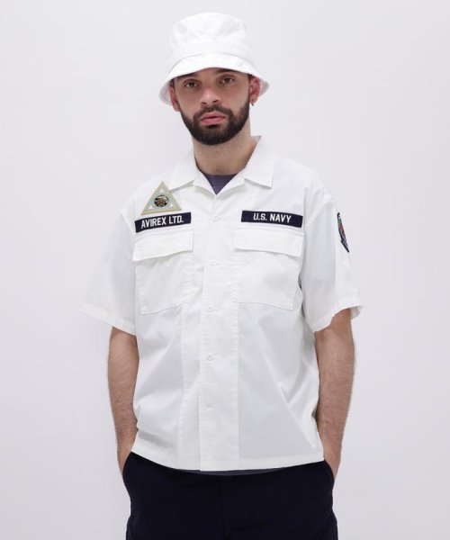 AVIREX(AVIREX)/COOLMAX NAS JAX SHORTSLEEVE SHIRT/img01