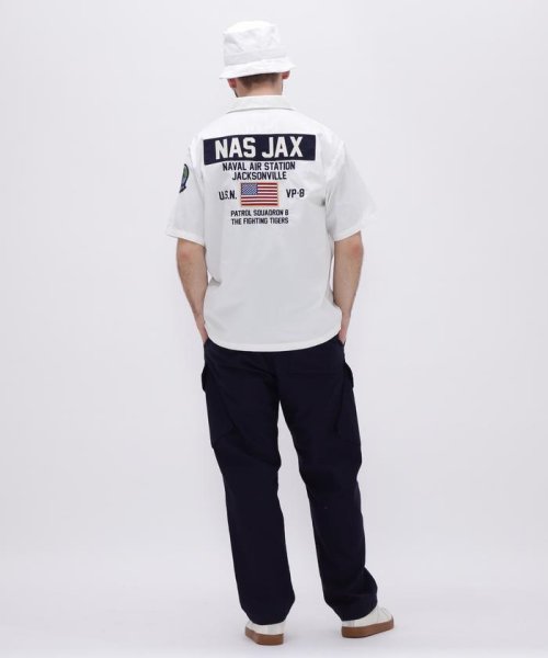 AVIREX(AVIREX)/COOLMAX NAS JAX SHORTSLEEVE SHIRT/img02