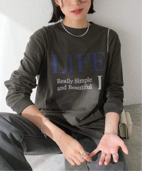 JOURNAL STANDARD(ジャーナルスタンダード)/《追加3》LIFEロゴロングTシャツ/img02