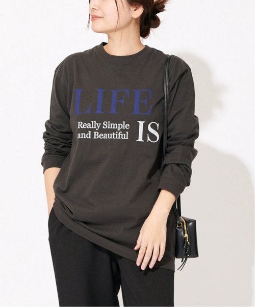 JOURNAL STANDARD(ジャーナルスタンダード)/《追加3》LIFEロゴロングTシャツ/img10