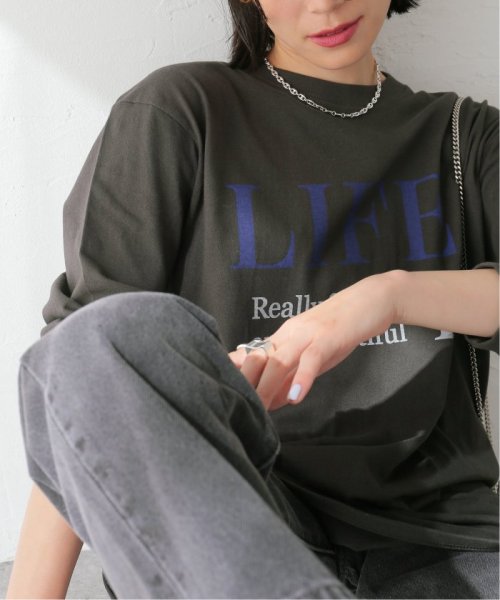 JOURNAL STANDARD(ジャーナルスタンダード)/《追加3》LIFEロゴロングTシャツ/img13