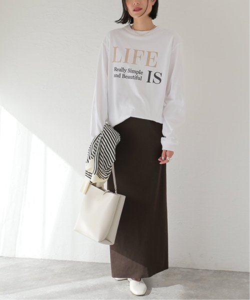 JOURNAL STANDARD(ジャーナルスタンダード)/《追加3》LIFEロゴロングTシャツ/img27