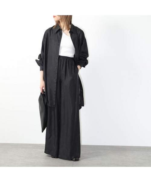 セール】MM6 シャツ S52CT0780 S78374 サテン ワンピース(505944221 