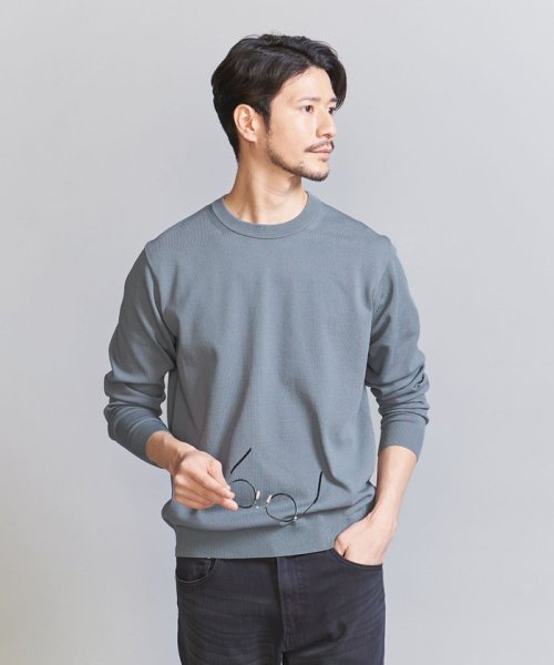 BEAUTY&YOUTH UNITED ARROWS(ビューティーアンドユース　ユナイテッドアローズ)/【WEB限定 WARDROBE SMART】KOUKIN ハイゲージ ニット クルーネック/img09